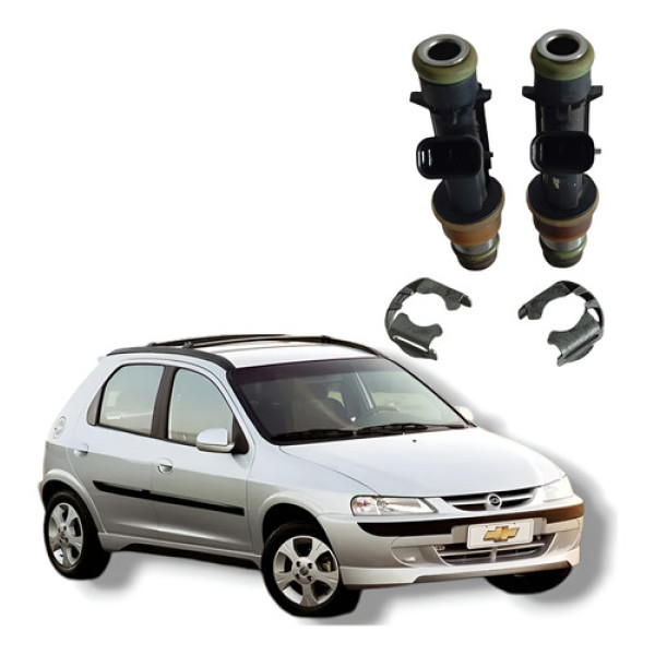 Par Bico Injetor  Chevrolet Celta 1.0  2000 127v