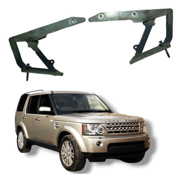 Par Dobradiça Capô Land Rover Discovery 4 2009 A 2013