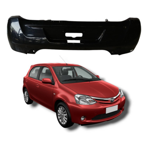 Parachoque Traseiro Toyota Etios Hatch 2012 A 2020
