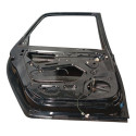 Porta Traseira Esquerda Chevrolet Meriva 2003 2012 Traseira Esquerda Preto