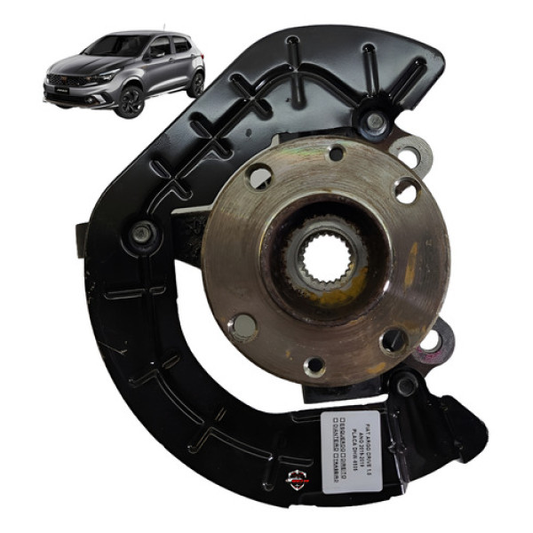 Montante Manga Eixo Dianteiro Direito Fiat Argo 1.0 2019