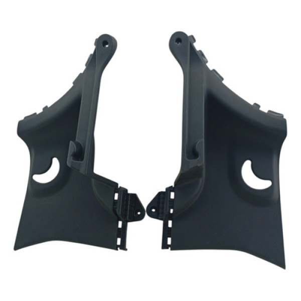 Par Suporte Bagagito Tampão Renault Kwid 2018 2023 Preto