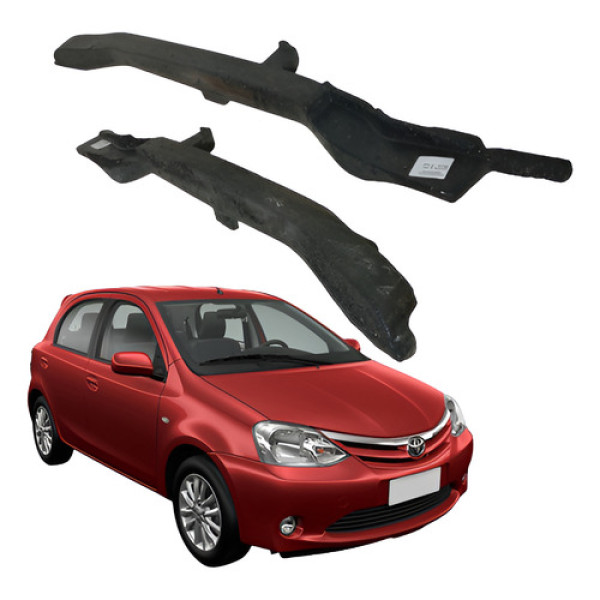 Par Isopor Protetor Paralama Toyota Etios 2015  2020
