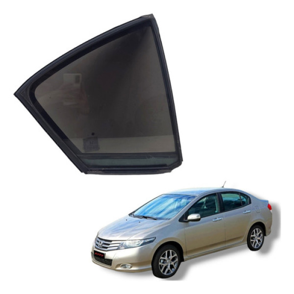 Vidro Fixo Traseiro Esquerdo Honda City 2009 A 2013