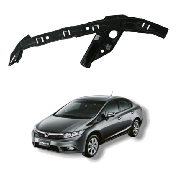 Guia Farol Lado Esquerdo Honda Civic Lxs 2012 2016