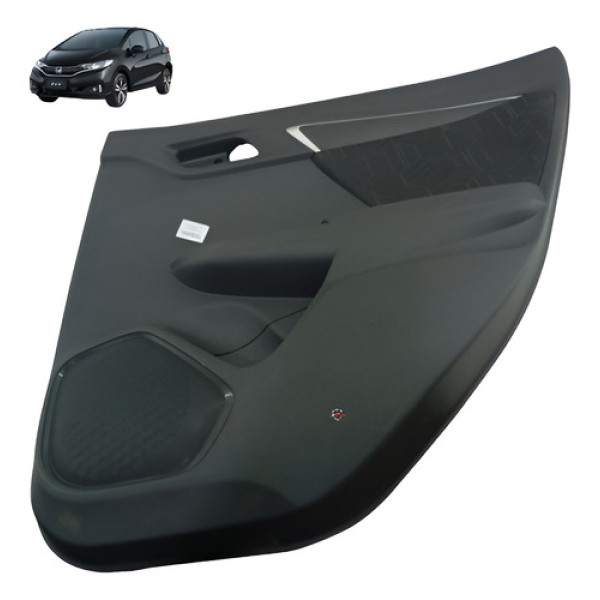 Forro Portaa  Traseira Direita Hondaa Fit 2017 Preto