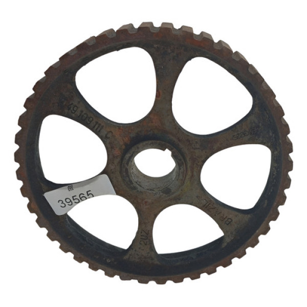 Polia Comando Valvulas Vw Gol Saveiro Santana 2003 2006 Prata