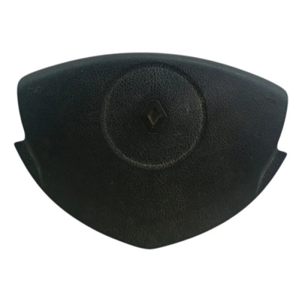 Tampa Capa Buzina Volante Renault Logan Sandero 2008 2012 Preto