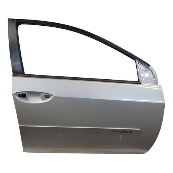 Porta Dianteira Direita Toyota Corolla Gli 2015 2018 Dianteira Direita Prata