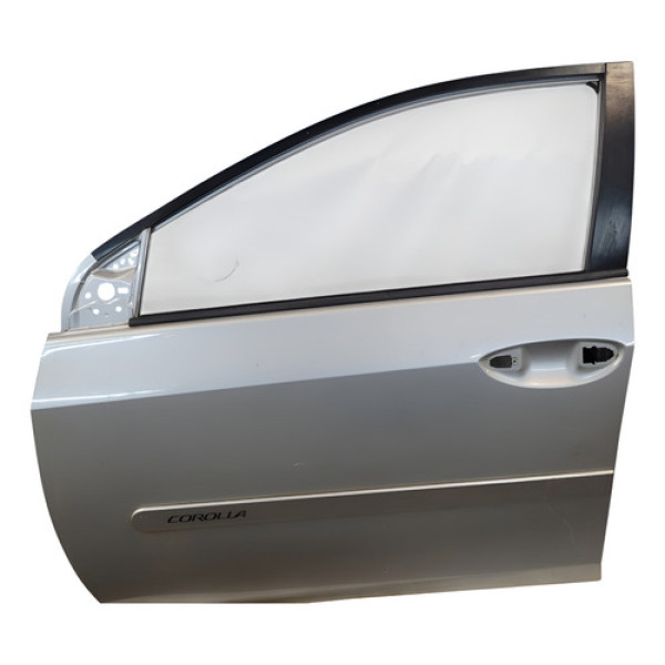 Porta Dianteira Esquerda Toyota Corolla Gli 2015 2018 Dianteira Esquerda Prata