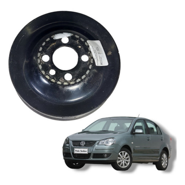 Polia Virabrequim Volkswagen Polo Comfortline1.6 2008 2013