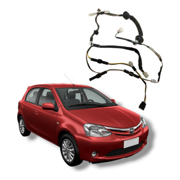 Chicote Porta Traseira Direita Toyota Etios 2012 A 2020