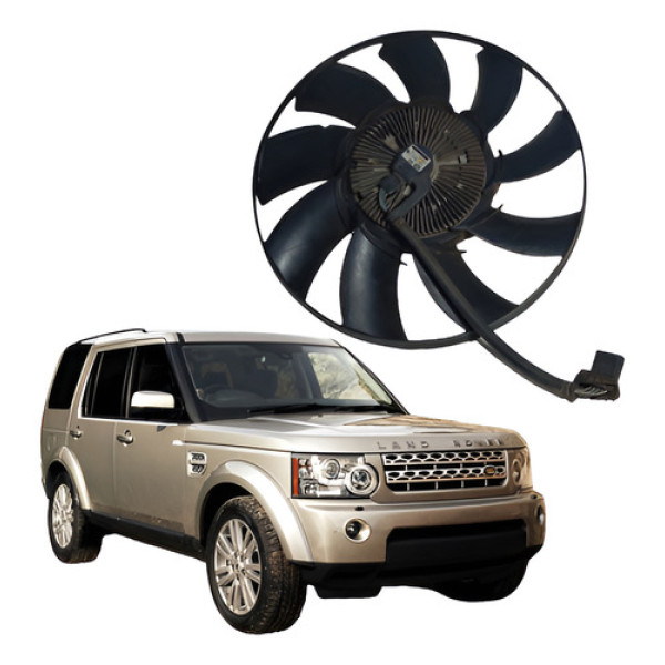 Ventoinha Polia Viscosa Discovery 4 09  2013