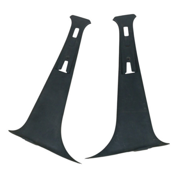 Par Moldura Coluna Central Renault Kwid 2018 2023