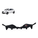 Par Soleira Acabamento Traseiro Chevrolet Onix 2014 Preto