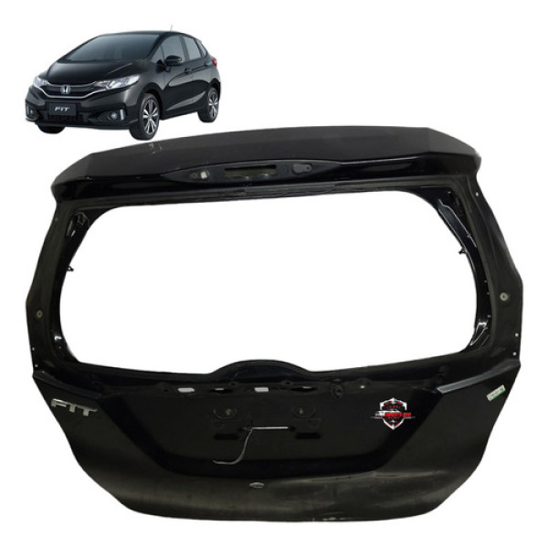 Tampa Traseira Honda Fit 2017 Preto
