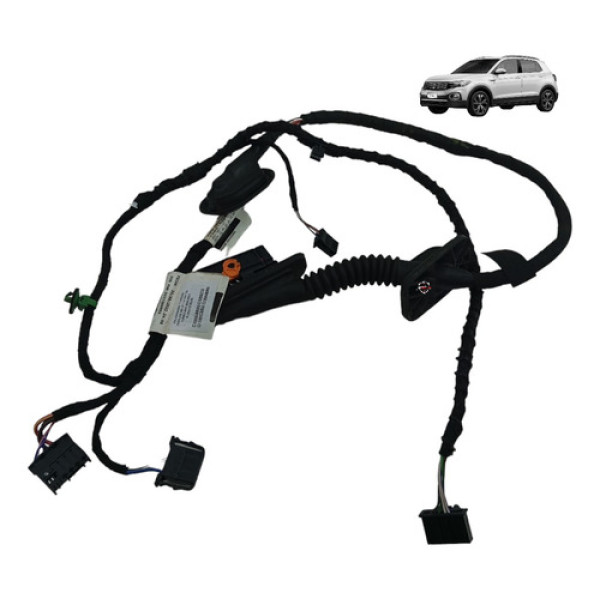 Chicote Porta Traseira Esquerda Volkswagen T-cross 2023