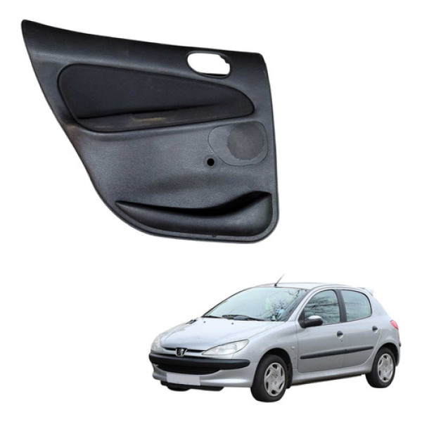 Forro Porta Traseira Esquerda Peugeot 206 2008 9629330777