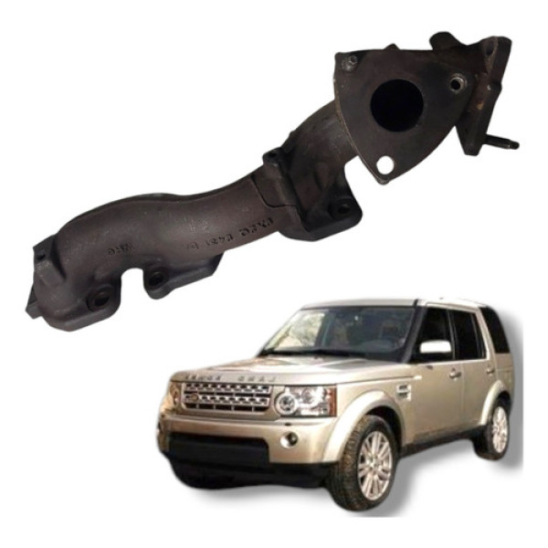 Coletor Escape Lado Esquerdo Discovery 4 2009 A 2013