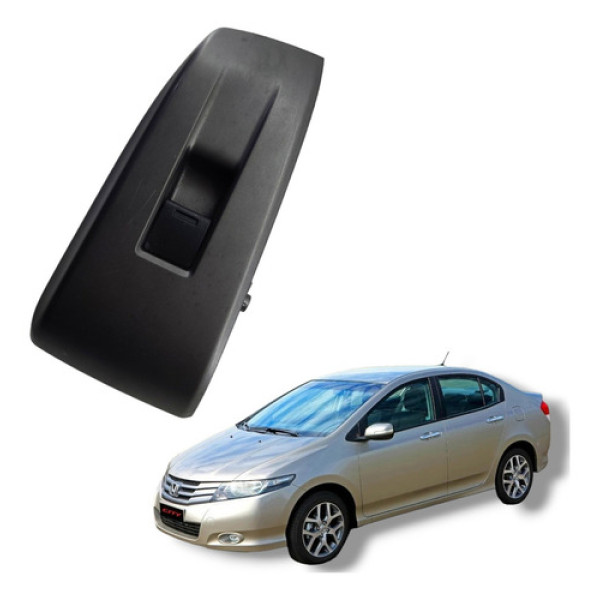 Comando Vidro Traseiro Direito Elétrico Honda City 2009 2015