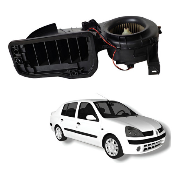 Caixa Ar Motor Ar Forçado Renault Clio 2004