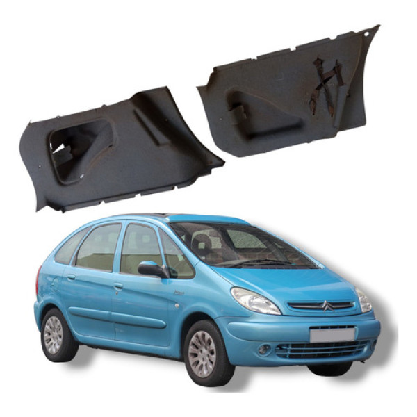 Par Forro Porta Malas Citroën Xsara Picasso 2004 Cinza