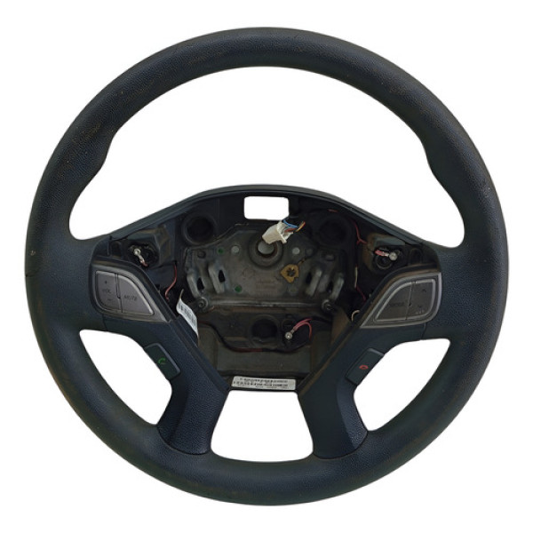 Volante Comando Hyundai Hb20 2013 2019 Preto