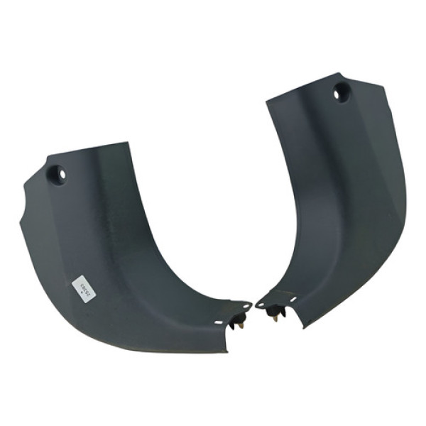  Par Friso Porta Dianteira Direita Ford Fiesta 2014  Preto