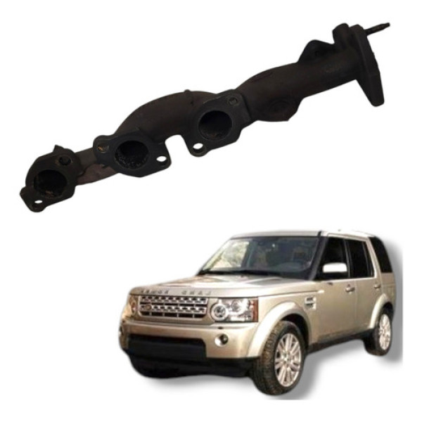 Coletor Escape Lado Direito Land Rover Discovery 4 2009 2013
