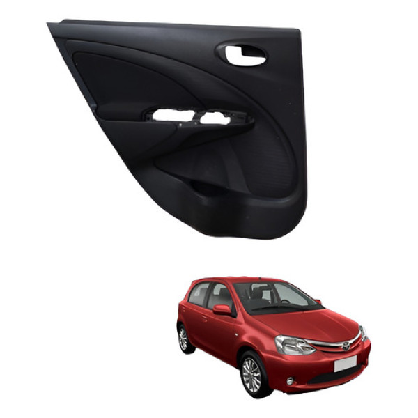 Forro Porta Traseiro L.e Esquerdo  Toyota Etios 14  2018 Água