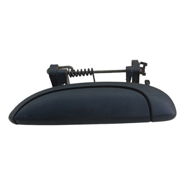 Macaneta Externa Dianteira Esquerda Renault Scenic 2002 2010 Preto Dianteira