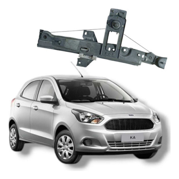 Maquina Vidro Elétrica Traseira Direita Ford Ka 2017
