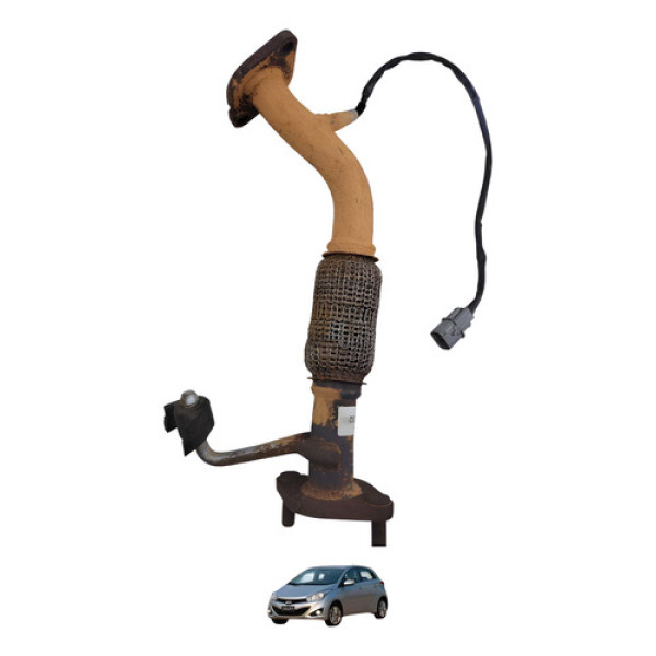 Tubo Malha Flexivel Hyundai Hb20 1.0 3cc 2013 Verde-escuro