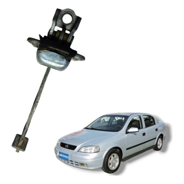 Limitador Porta Traseira Direita Chevrolet Astra 1999 A 2011 Traseira Direita Cinza