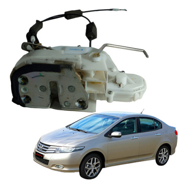 Fechadura Elétrica Dianteira Direita Honda City 2009  2013