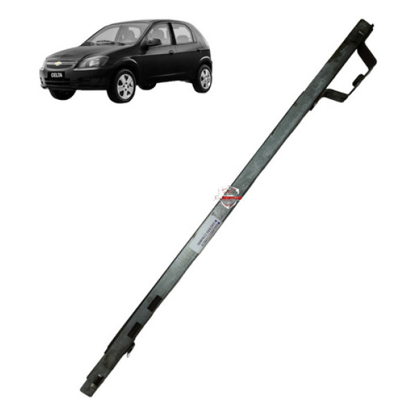 Guia Vidro Porta Dianteira Direita Chevrolet Celta 2004 Preto