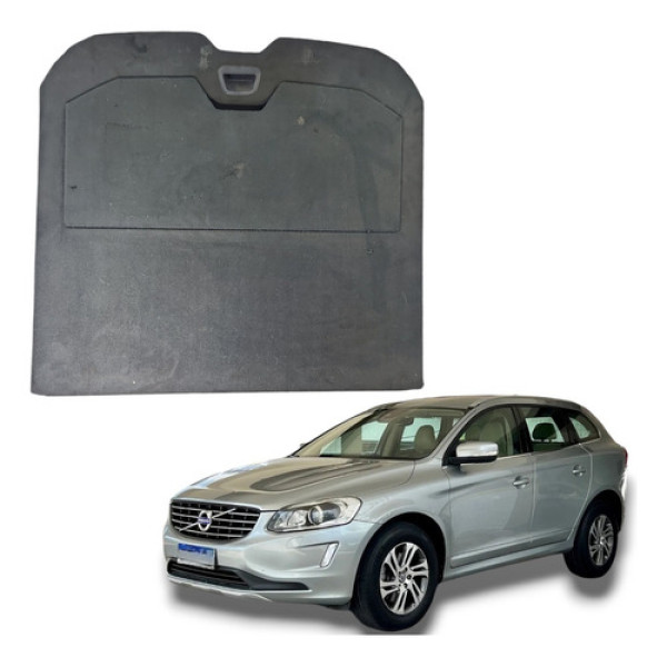 Tampão Forro Estepe Porta Malas Volvo Xc60 T5 2008 2014 Preto