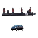 Flauta Bico Injetores Gm Meriva Joy 1.4 Ecoflex 011 25365492