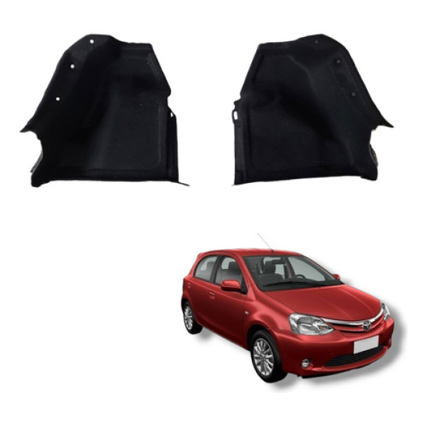 Par Forro Porta Malas Toyota Etios Hatch 2013 2018