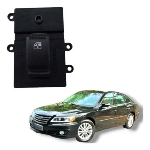 Comando Vidro Elétrico Traseiro Esquerdo Hyundai Azera 08 11