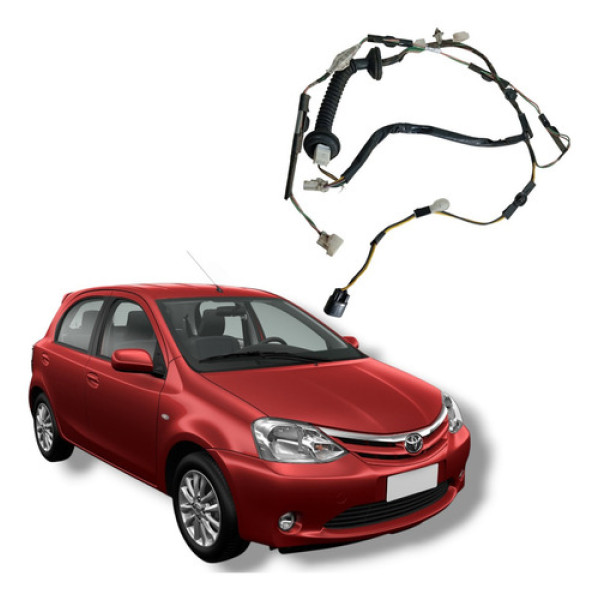 Chicote Porta Traseira Esquerda Toyota Etios 2012 A 2020