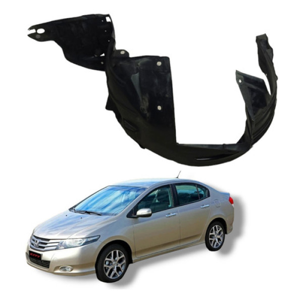 Parabarro Dianteiro Esquerdo Honda City 2009 A 2014