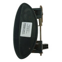 Maçaneta Externa Traseira Esquerda Chevrolet Celta 2004 Preto Traseira