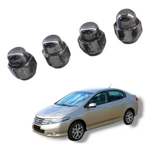 Jogo Porca Roda Honda City 2009 A 2013