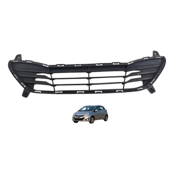 Grade Parachoque Dianteiro Hyundai Hb20 2013 865611s010 Verde-escuro Fosco