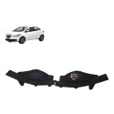 Par Soleira Acabamento Traseiro Chevrolet Onix 2014 Preto