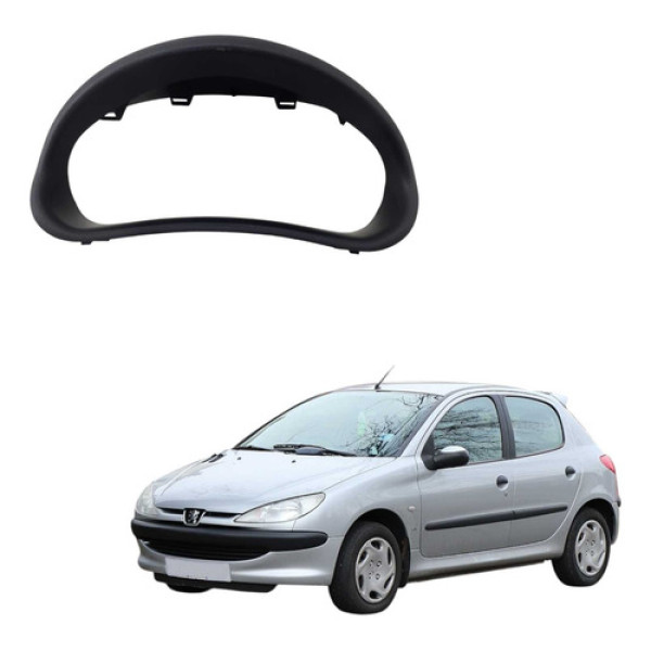 Moldura Painel Instrumentos Peugeot 206 2002 2008 96242332