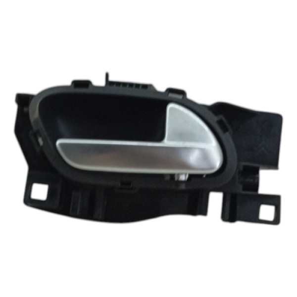 Macaneta Interna Dianteira Direita Peugeot 2008 2013 2019 Preto Dianteira