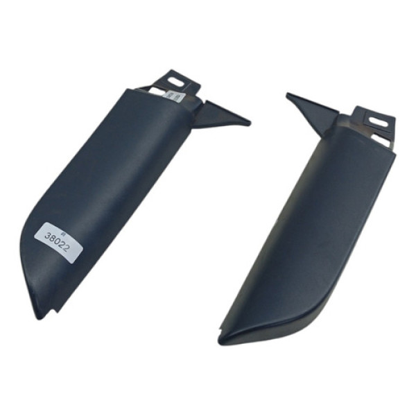 Par Acabamento Interno Retrovisor Vw Crossfox Fox 2003 2014 Preto