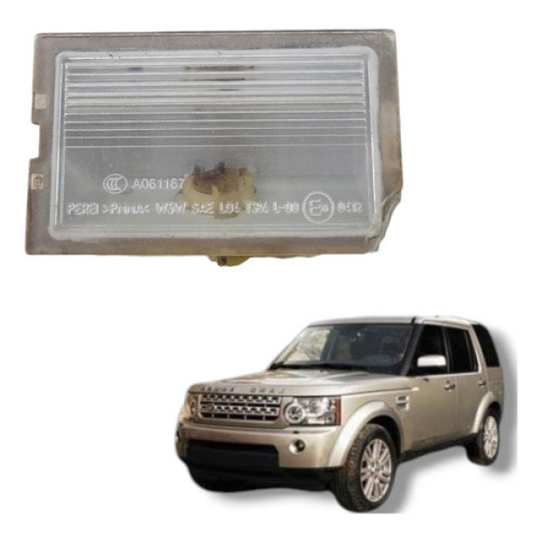 Lanterna Luz Placa Land Rover Discovery 4 2009 A 2013